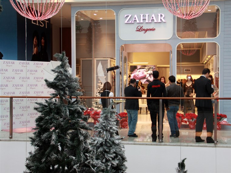 Opening of Zahar Lingerie 